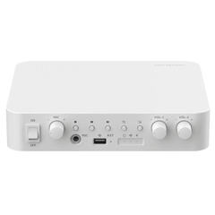 Amplificador una Zona / 2 Canales / 40 W por canal / Conexión Bluetooth / Salida 4-8 Ω x 2 / 100V COM x 2 / Uso Interior - DS-QAE1A80G1-VB