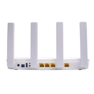 ONU GPON/EPON con Wi-Fi 6 AX1500 / Wi-Fi Doble banda 2.4 y 5 GHz / 4 Puertos Gigabit / Puerto PON SC/APC