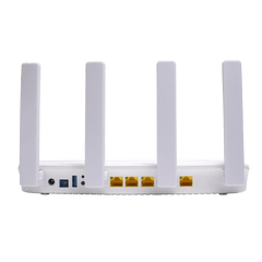 ONU GPON/EPON con Wi-Fi 6 AX1500 / Wi-Fi Doble banda 2.4 y 5 GHz / 4 Puertos Gigabit / Puerto PON SC/APC