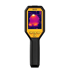 BX20 - Cámara Termográfica Portátil Antiexplosión ATEX / Dual / Lente Térmico 6.9 mm (256 x 192) / Lente Óptico (8 Megapixel) / WiFi / IP54 / z MicroSD hasta 64 Gb  / Hasta 6 Horas de Funcionamiento Continuo