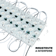 Módulo LED Resistente a Intemperie / 4500 Lúmenes / 110V / Luz Cálida 2 700 K / Hasta 20 Módulos en Serie / No Requiere Transformador.
