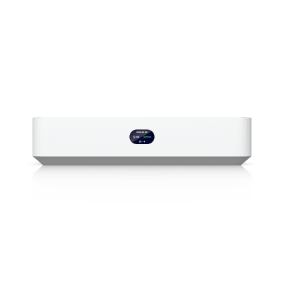 UniFi Protect UNVR-Instant – Grabador de Video en Red con Soporte para HDD de 3.5”, Switch PoE Integrado de 6 Puertos GbE (40W) y Puerto HDMI Viewport