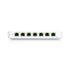 USW Ultra Switch de 8 Puertos GbE (7 Puertos PoE+ y 1 Puerto Entrada PoE++) con Opciones de Montaje Versátiles