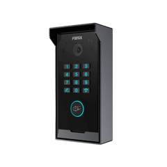 Videoportero Slim IP SIP con Cámara HD, IP IP65, Teclado Numérico y Relé, Apertura por BLE, Tarjeta, Remoto, Protocolo ONVIF, Compatible con App Fanvil Link