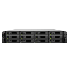 Unidad de Expansión Synology RX1225RP | 12 Bahías para Unidades 3.5" y 2.5" SATA HDD/SSD | Intercambio en Caliente | Fuente de Alimentación Redundante | Compatible con Synology DSM .