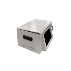 Estación de Descarga para Cámaras Corporales | 8 Canales de Conexión | Descarga Simultanea | Pantalla Táctil | Almacenamiento Hasta 12TB | Carga y Copia de Seguridad Automática | Compatible con Body Cam XMR-R3.