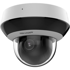 Mini Domo PTZ IP 4 Megapixel / 4X Zoom / Micrófono y Bocina Integrada / ACUSENSE / H.265+ / 20 mts IR EXIR / WDR / PoE / IK10 / IP66 / DarkFighter /  / Micro SD