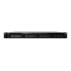 NAS RackStation RS1619xs+ | 4 Bahías | CPU Intel Xeon D-1527 Quad-Core | 8 GB DDR4 ECC (Ampliable a 64 GB) | 2 Ranuras M.2 NVMe/SATA | 4 Puertos LAN 1GbE | Soporte 10GbE Opcional | Escalable hasta 16 Bahías.