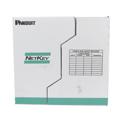 Bobina de cable UTP 305 m. de Cobre, NetKey, Azul, Categoría 5e (24 AWG), PVC (CM), de 4 pares