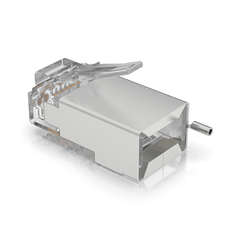 Paquete de 100 Conectores RJ45 Blindados Diseñados para Cables Ethernet UISP (UISP Cable Pro y Cable Carrier)