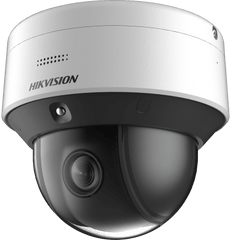 PTZ IP 2 Megapixel / 10X Zoom / 50 mts IR / ACUSENSE / DARKFIGHTER / Captura Facial / Microfono Integrado / Audio de Dos Vias / HLC / EIS / PoE+ / Micro SD / Exterior IP66 / I/O Alarmas / Metal