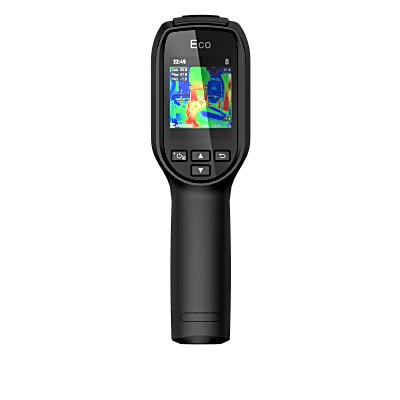 ECO - Cámara Termográfica Portátil / Resolución 96 x 96 / Lente 1.35 mm / Pantalla LCD 2.4" / IP54  / Memoria interna 4 Gb