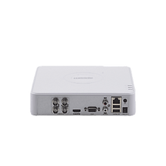 Audio Bidirieccional DVR 4 Canales TurboHD + 1 Canal IP / 2 Megapixel (1080p) Lite / Acusense Lite (Evita Falsas Alarmas) / 1 Bahía de Disco Duro / H.265+ / Salida de Vídeo Full HD
