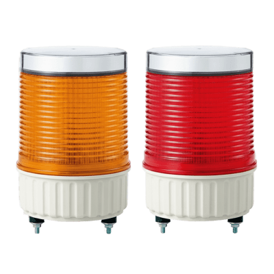 Luz LED destellante IP65, recargable solar en color Rojo