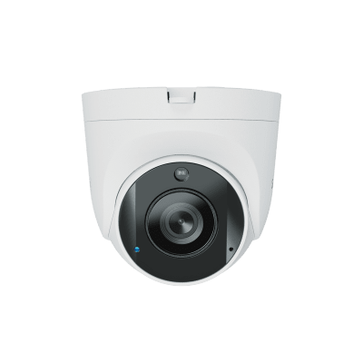 Cámara de Vigilancia TC500 | 5 Megapíxeles (2880x1620) | Lente 2.8 mm (110° H) | Visión Nocturna 30 mts | IP67 | IA para Detección de Personas y Vehículos | Compatible con Surveillance Station | Almacenamiento en mic