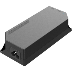 PoE Injector Grandstream 15W MultiGigabit / Compatible con IEEE 802.3af / 1x 2.5Gbps RJ45 LAN IN / 1x 2.5Gbps RJ45 LAN OUT con PoE 15.5W / 100~240VAC / 54VDC / Plug-and-Play / FCC, CE, RCM, IC