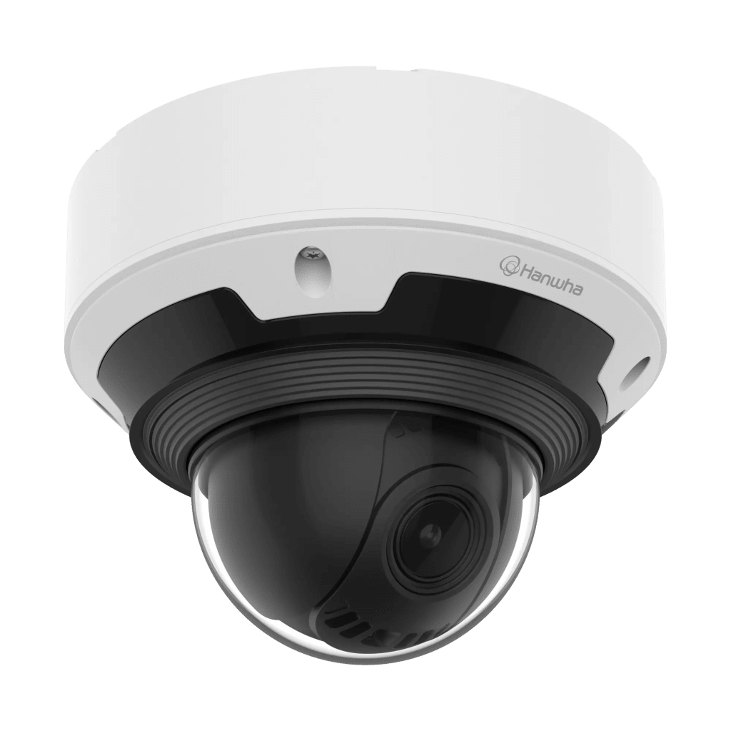 Cámara Domo Exterior Antivandálica AI 4MP / Sensor 1/1.8" CMOS / Zoom Varifocal Motorizado 2.0x (4.6-9.35mm) / WiseIR 30 mts / Inteligencia Artificial Avanzada / Detección Persona-Vehiculo-Matrícula / IP67-IP66-IP6K9K-IK11