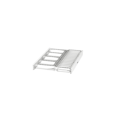 Organizador de Cables Horizontal NetManager de Alta Densidad, Doble (Frontal y Posterior), Para Rack de 19in, 1UR, Color Blanco