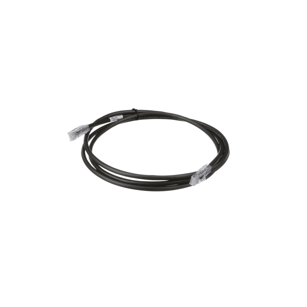 Cable de Parcheo UTP, Cat6A, 24 AWG, CM, Color Negro, 15.24 Metros (50 Pies)