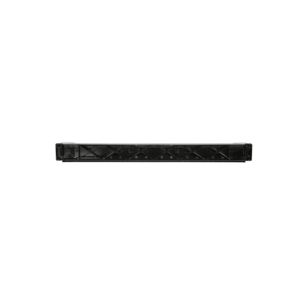 Tapa Ciega Estándar de 19in, Compatible con Racks con Rieles de Orificio Roscado, Instalación sin Herramienta, Plano, 1 UR, Color Negro