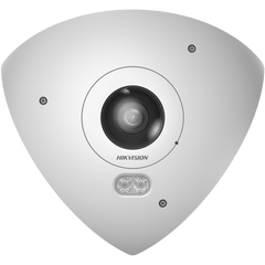 Cámara Fisheye Network DeepinView 6 MP / 360° Panorámica / 2560 × 2560 / IR 15 m (49.2 ft) / IP67 IK10 / Audio Bidireccional / Deep Learning / Heatmap / 20 Modos Visualización
