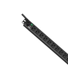 PDU ES2P Básico para Distribución de Energía, Enchufe de Entrada NEMA L5-20P, Con 12 Contactos NEMA 5-20R, Instalación Horizontal de 19in, 1UR, 20 Amp, 120 Vca