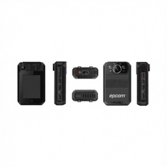 Body Camera para Seguridad / Video 4K / GPS Interconstruido / Conexión 4G-LTE / WiFi / Bluetooth / Sistema Basado en Android / Exterior IP66