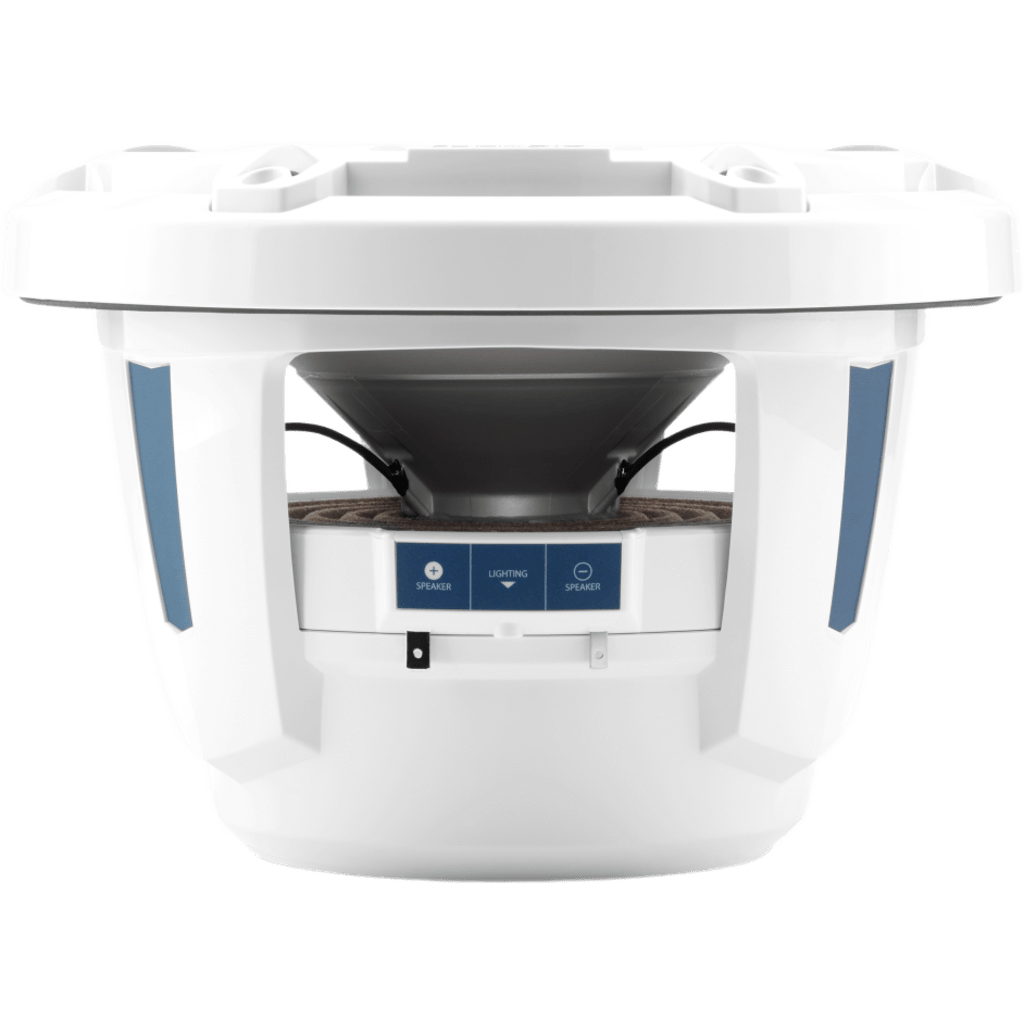 Subwoofer Náutico 10" / 250 W RMS / 4 &Omega; / Polipropileno con Mica / Rejilla Deportiva Blanca / Deflector Infinito o Caja Cerrada / Marino