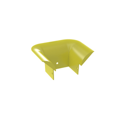 Accesorio de Control de Radio de Curvatura, Para Bajadas de Cable con Canaletas FiberRunner 4x4, Color Amarillo