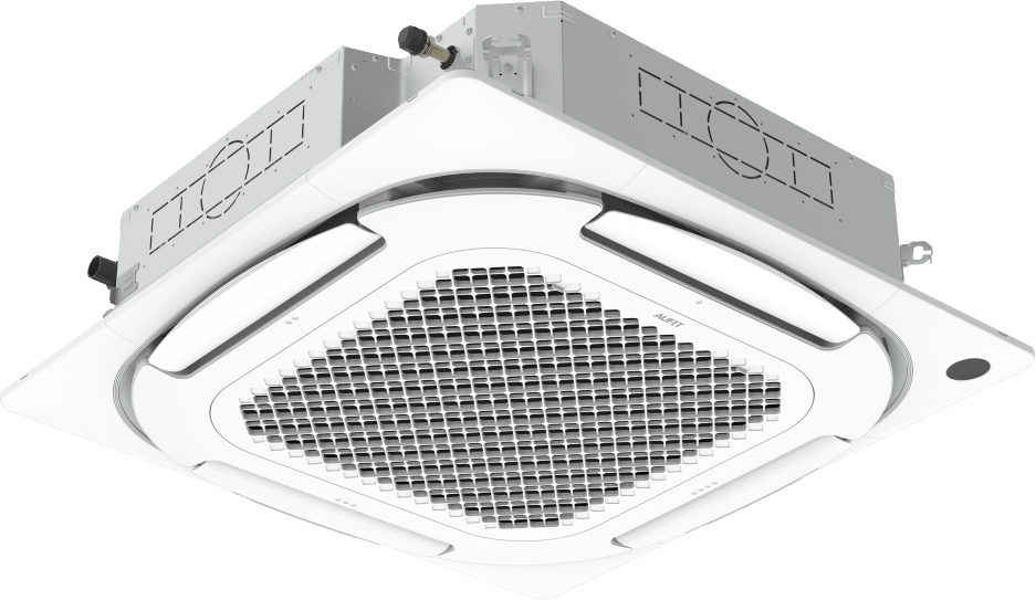 Set Minisplit Tipo cassette 5 ton 220-240 V / R32 / 17 seer Frio y calor