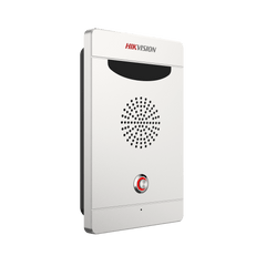 Estación de Alarma de Pánico / Audio Bidireccional / Altavoz 3W Integrado / Micrófono Omnidireccional / 2 Entradas y 2 Salidas de Alarma / IP65 IK08 / Montaje Pared y Empotrado / Exterior Aluminio