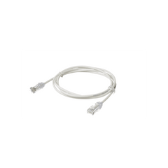 Cable de Parcheo TX6, UTP Cat6, Diámetro Reducido (28AWG), Color Blanco Mate, 4.57 Metros (15 Pies)