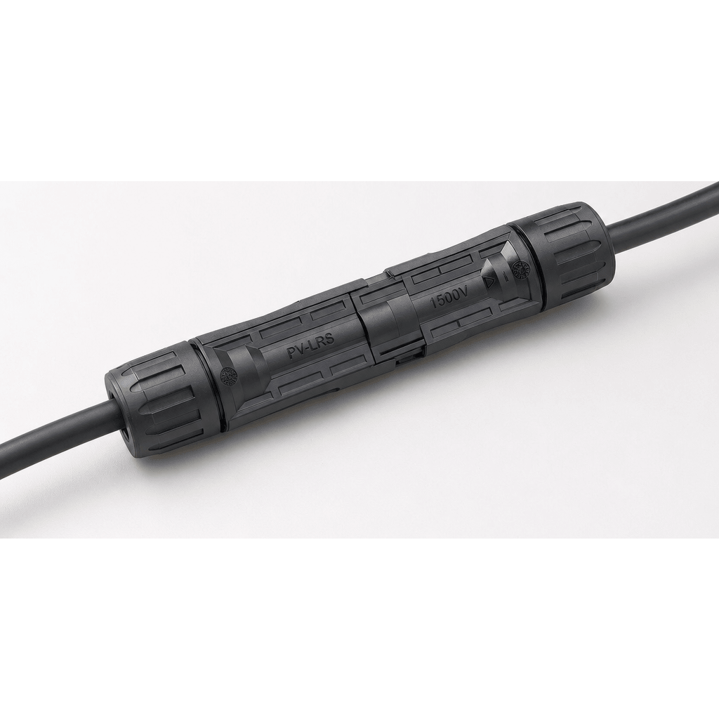 Conector Solar MC4 LONGi Sea-Shield / 1500 Vcc / 40 A (IEC) / 30 A (UL) / IP68 Sumergible 1.2 m (3.9 ft) / Doble Anillo de Sellado / Cable 4-6 mm²