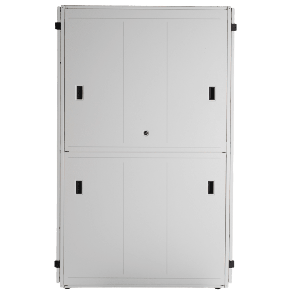 Gabinete FlexFusion™ XGL (Light) para Centros de Datos, 48 UR, 600 mm de Ancho, 1200 mm de Profundidad, Fabricado en Acero, Color Blanco