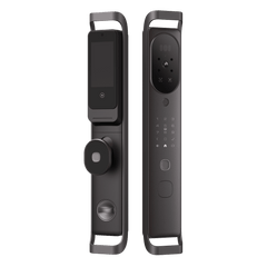 Cerradura Inteligente Multibiométrica / Reconocimiento Facial + Venas Palma + Huella Digital / Teclado Numérico + Tarjetas IC + NFC / Pantalla HD 4.5 Pulgadas / Batería Doble 4000mAh + 2500mAh / Conexión WiFi 2.4GHz / App Smart
