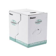 Bobina de Cable UTP 305 Metros (1000 Pies) de Cobre, TX6000? PanNet, Reelex, Gris Internacional, Categoría 6 Mejorado (23 AWG), PVC (CM), de 4 Pares