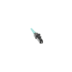 Conector LC de Empalme por Fusion OmniSplice™, Para Fibra Óptica Multimodo 50/125µm OM3/OM4/OM5, Color Aqua