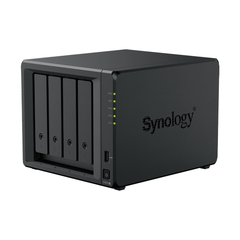 NAS DiskStation DS925+ | 4 Bahías | Expandible a 9 Bahías | 2 Puertos 2.5GbE | 2 Ranuras M.2 NVMe | AMD Ryzen V1500B | 4 GB DDR4 ECC | Hasta 565 MB/s Escritura Secuencial | Compatible con RAID | Synology DSM.