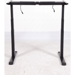 Base de Escritorio Motorizado Profesional / Altura Ajustable 60-125cm / Estructura Estable / Funcionamiento Suave / 3 Preset de Posiciones / Color Negro / Soporta hasta 100Kg de carga