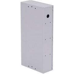 Gabinete para instalación de 4 Baterías , Fabricado en Lámina Galvanizada, Accesorios para poste (No incluidos)