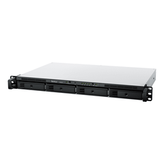 NAS RackStation RS822+ | 4 Bahías | 1U | AMD Ryzen V1500B | 32 GB DDR4 ECC | 4 Puertos 1GbE | Expansión PCIe | Compatible con SSD NVMe | Sistema Operativo Synology DSM.