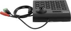 Mini Teclado controlador PTZ con pantalla LCD y joystick altamente resistente