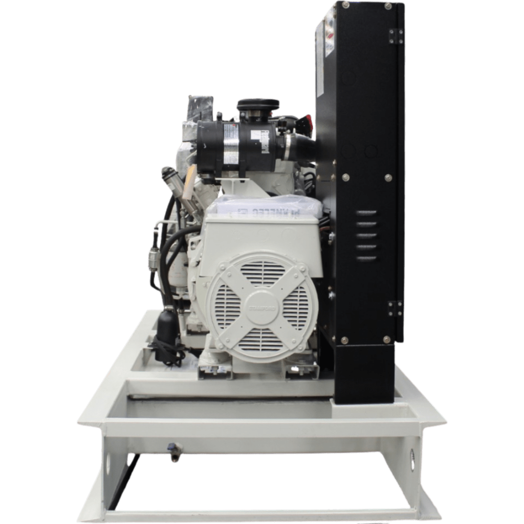 Planta de Emergencia Diesel / 23KW ( 29KVA) Emergencia/ 21 KW (26KVA) Continuo / 220/127 / Trifásico 4 hilos  / Motor Cummins X2.5G4 3 Cilindros/ Generador Stamford S0L2M1/ Control PEM-CAT Transferencia automática/ Tanque 130L.