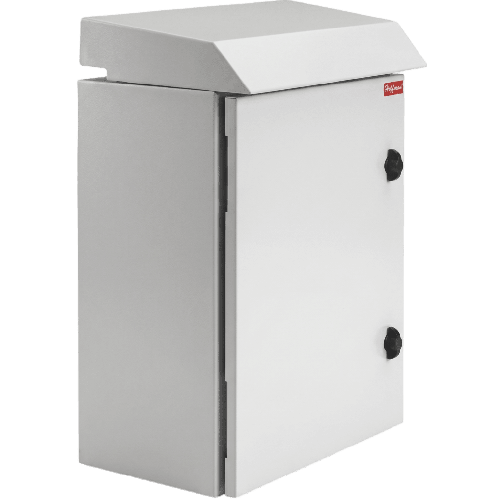 Gabinete Rack 19 UR ProTek Tipo 3R Exterior con Ventiladores y Termostato / 92.2 cm x 60 cm x 61 cm / Acero Gris RAL 7035