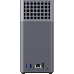 NAS UGREEN NASync DH2300 / Procesador RK3576 / 4GB  / 32GB eMMC / 2 Bahías SATA / JBOD-Basic-RAID 0-RAID 1 / Puerto HDMI 4K / 1 GbE / USB 3.2 Gen 1 Type-C / Detección NFC