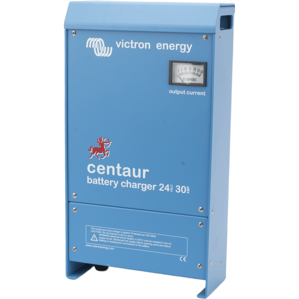 Centaur 24/30 / Cargador de Baterías 24V, 30A / Para Ambientes Marinos y Terrestres. /  Bancos de 120 a 300 Ah