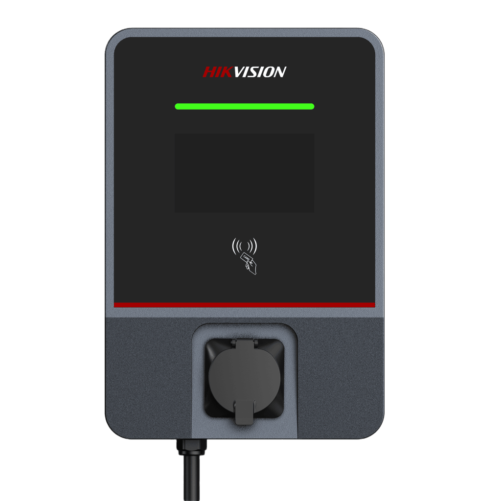 Estación de Carga AC para Vehículos Eléctricos Montaje en Pared / 22 kW / IEC62196-Type2 / 7" LCD / Protecciones Múltiples / IP55 IK07 / 4G-WiFi-Ethernet / OCPP Compatible