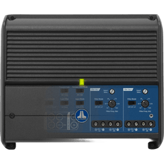 Amplificador Náutico y para Automóvil / 4 Canales / 400 W / Clase D / Rango Completo / 100 W RMS x 4 a 2 Ohmios / Filtros 50-500 Hz / Control Remoto Opcional / JL Audio