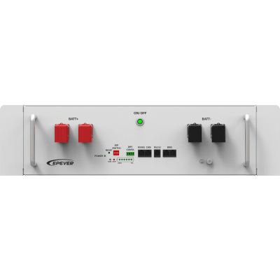 Batería de Litio LiFePO4 51.2Vcc, 5.12Kwh, Rack 4UR para Montaje en Rack,