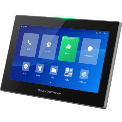 Estación de Intercomunicación SIP con Wi-Fi 6, Bluetooth y Control Total para Agendamiento de Salas y Edificios Inteligentes (Color Negro)